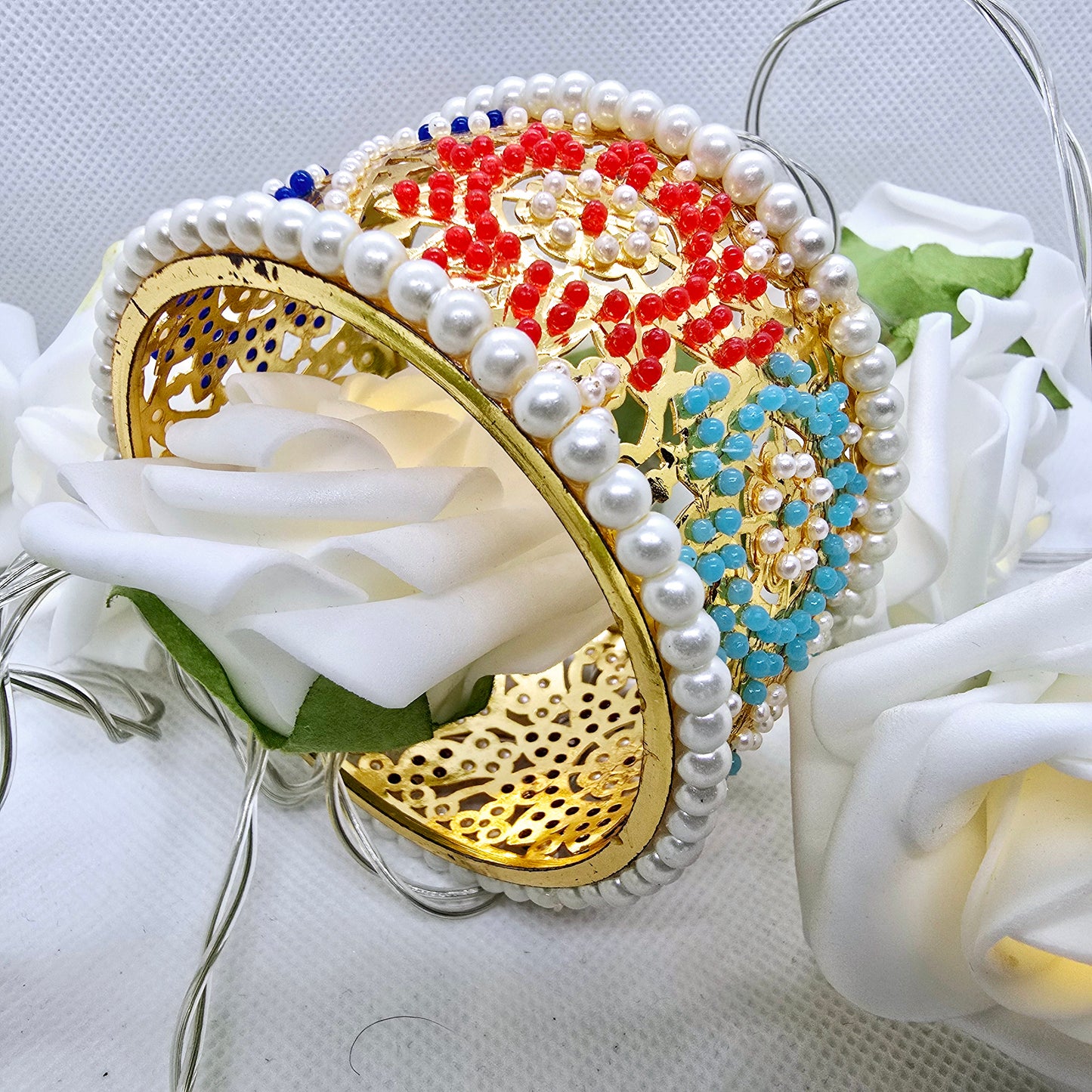 Wide Handmade Wide Kara || Pakistani/ Indian/ Asian Style Bangle