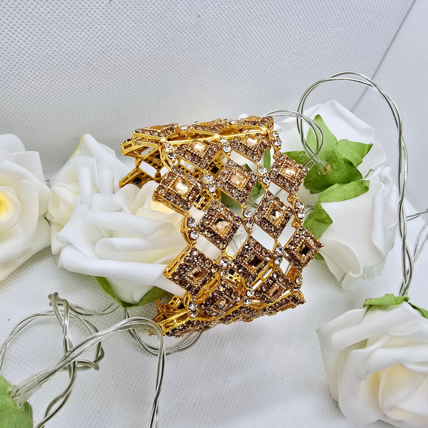 Wide Gold Openable Kara || Pakistani/ Indian/ Asian Bangle