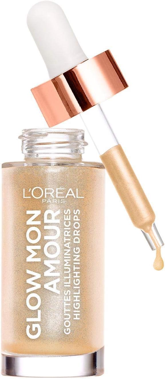 L’Oreal Paris Highlighting Drops, Glow Mon Amour Sparkling Love, Natural and Oil