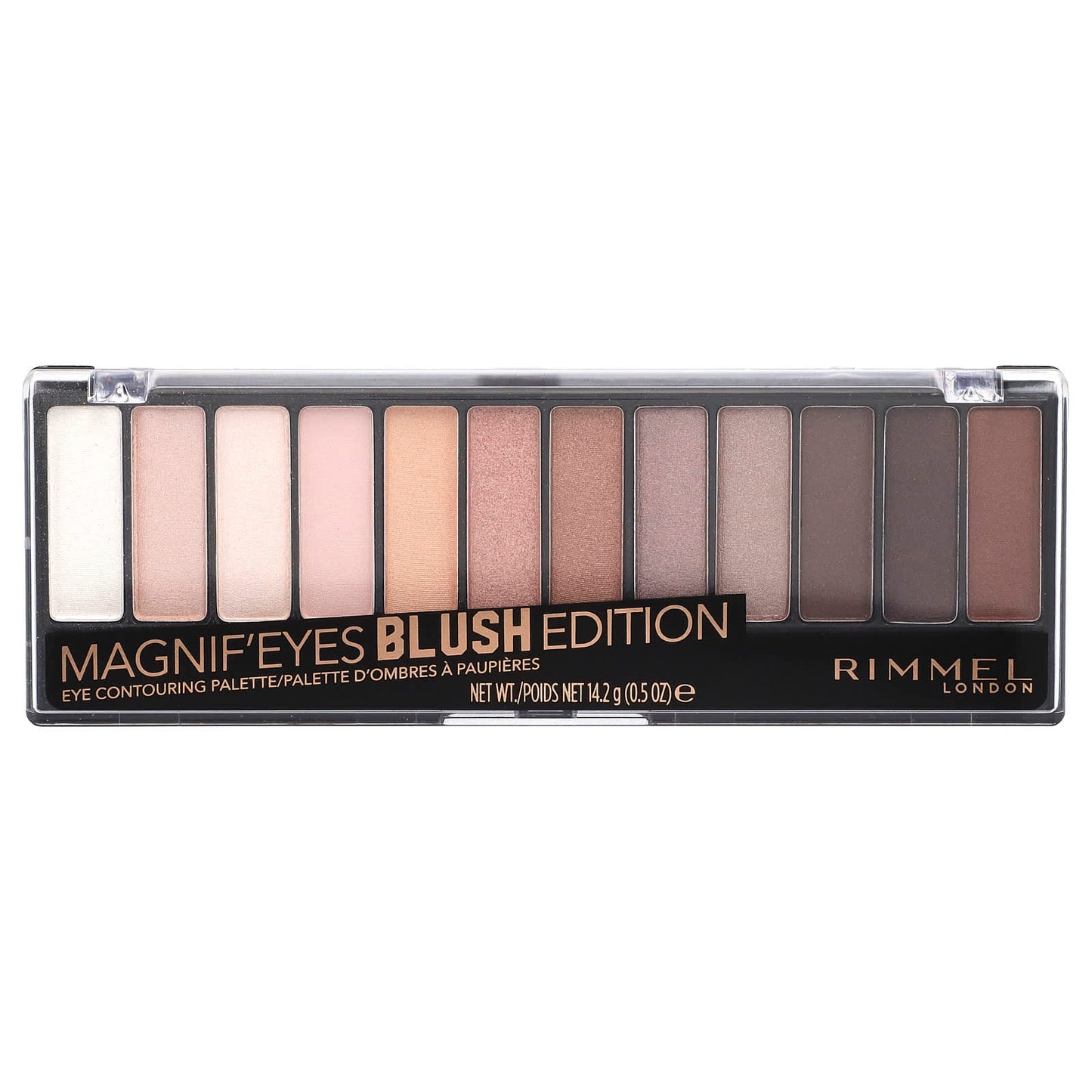 RIMMEL Magnif'eyes Eye Contouring Eyeshadow Palette Versatile Shades for Perfect