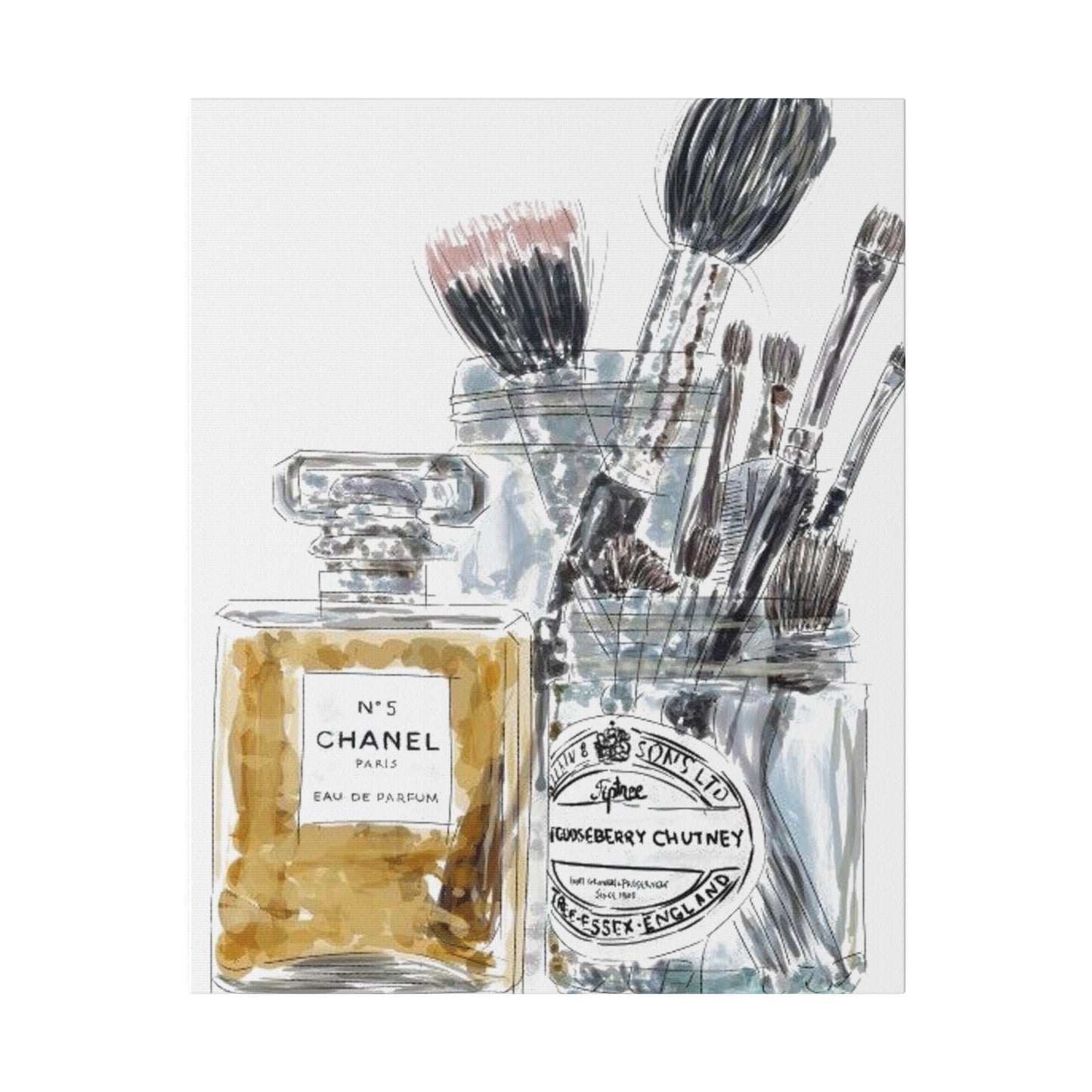 Transparent Chanel Makeup Clipart Canvas