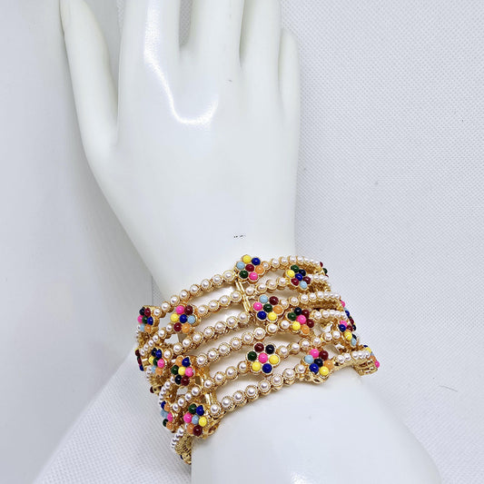 Indian Pakistani 2 Wide Kara Bangles