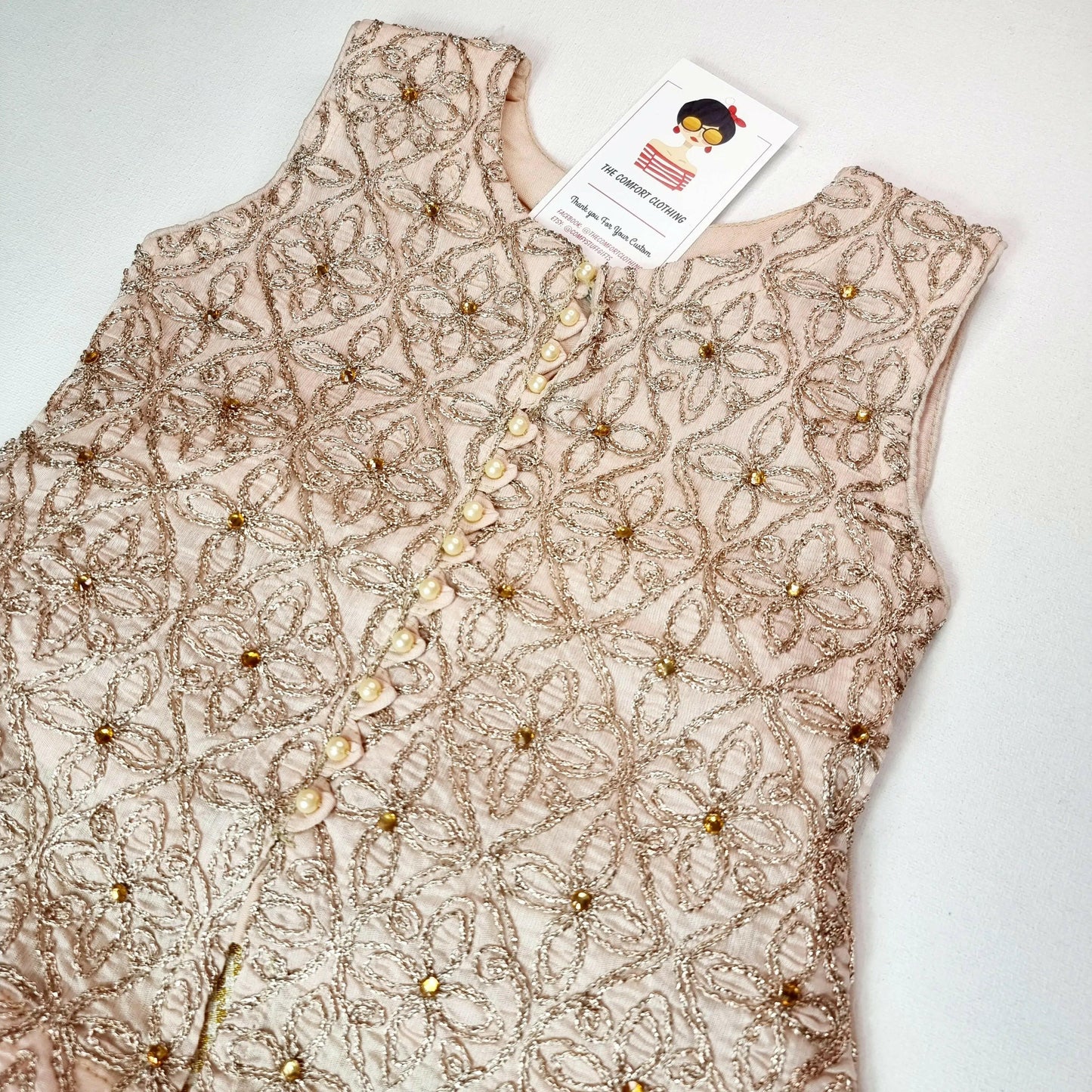 Jamawar Girl Wedding, Occasion, Eid, Diwali, Nawratri, Holi & Party Wear || Pakistani/ Indian/ Asian Baby Girl Dress