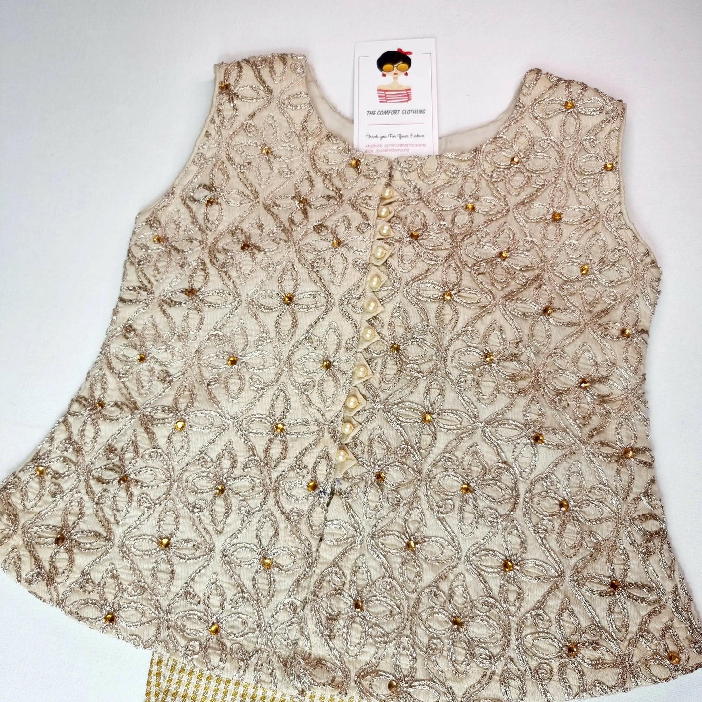 Jamawar Girl Wedding, Occasion, Eid, Diwali, Nawratri, Holi & Party Wear || Pakistani/ Indian/ Asian Baby Girl Dress