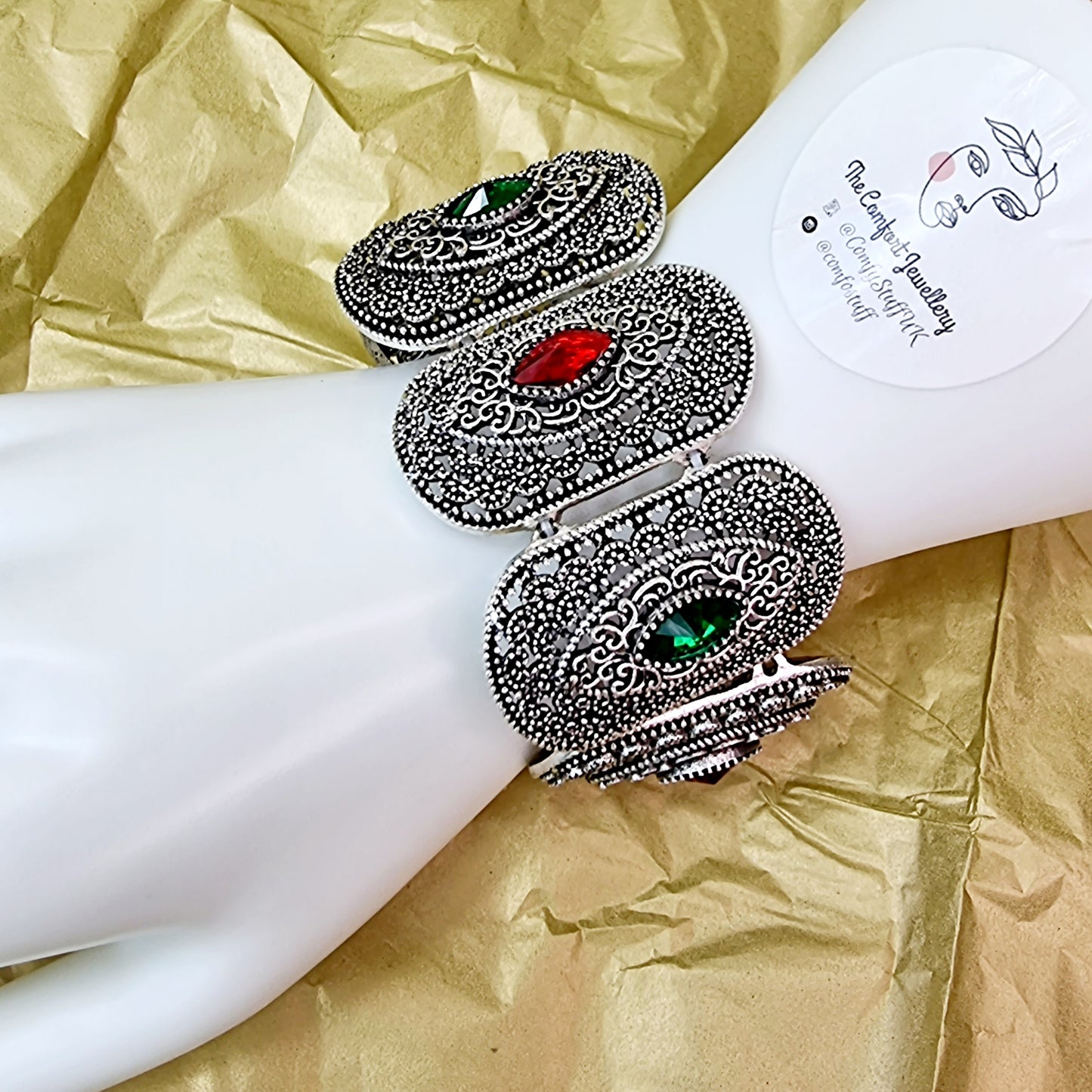 Afghan Vintage Bangle || Afghan Traditional Tribal Boho Ethnic Jewellery || Indian Traditional Jewelry Bohemian Afghani Cuff