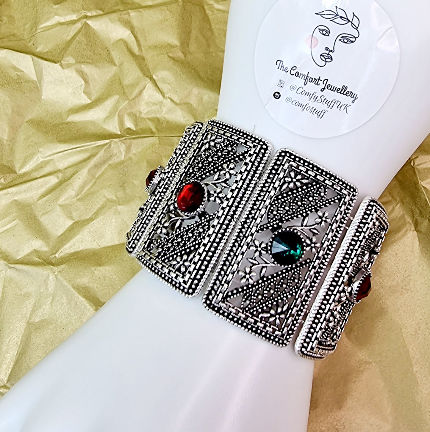 Afghan Vintage Bangle || Afghan Traditional Tribal Boho Ethnic Jewellery || Indian Traditional Jewelry Bohemian Afghani Cuff