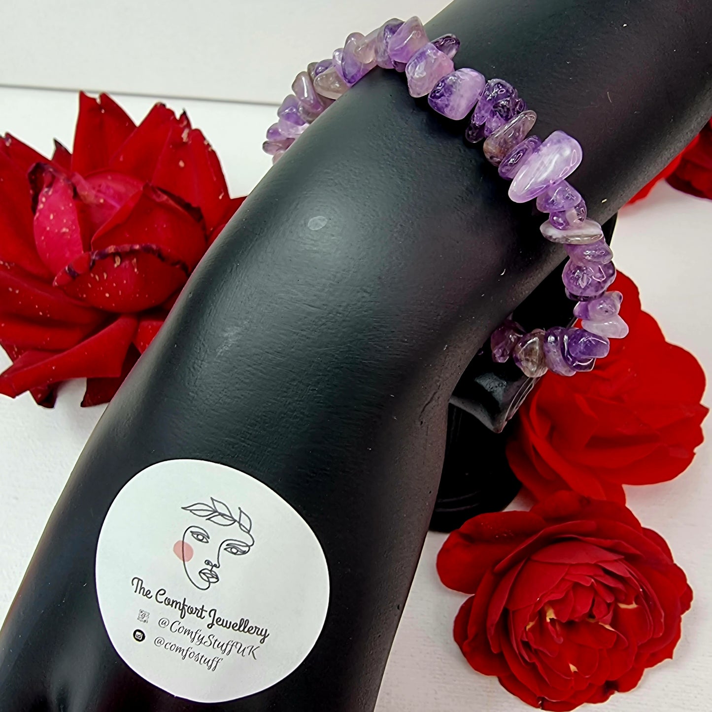 Quartz Crystal Chip Gem Bracelet || Crystal Chip Bracelet || Crystal Stretchy Bracelet || Handmade Crystal Bracelets Gift For Her