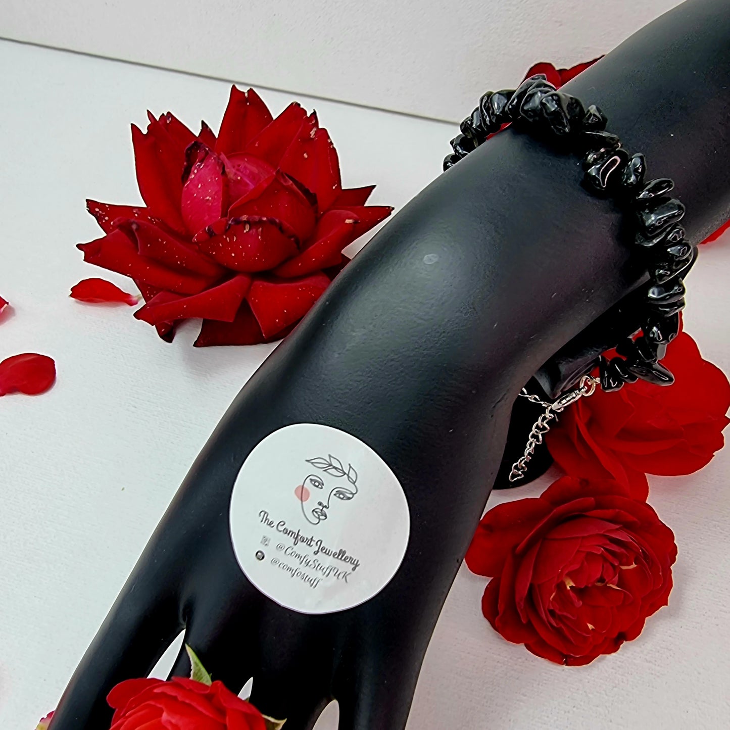 Quartz Crystal Chip Gem Bracelet || Crystal Chip Bracelet || Crystal Stretchy Bracelet || Handmade Crystal Bracelets Gift For Her