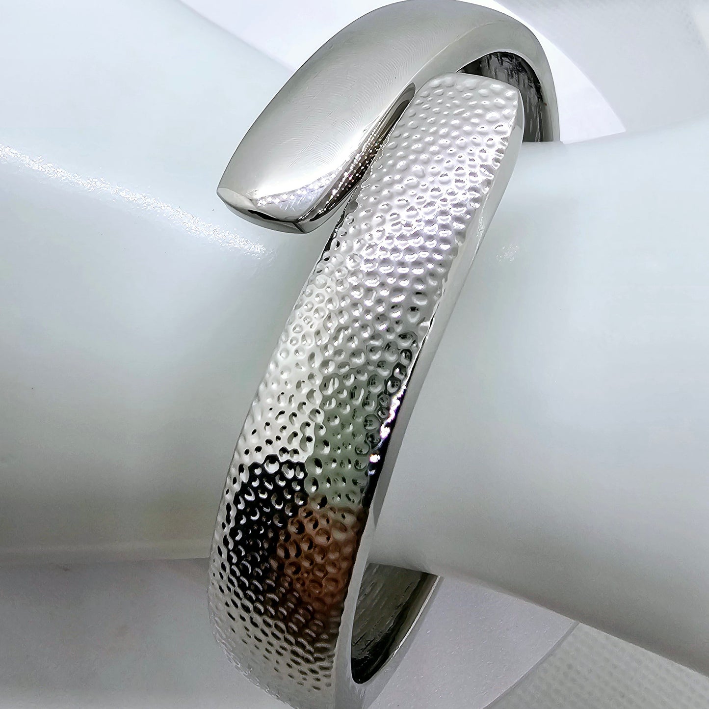 Stainless Steel Cuff Brracelet Non Tarnish, Waterproof Stainless Steel