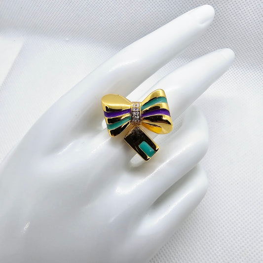 18k Gold Plated Ring Fashion Ring Gift for her