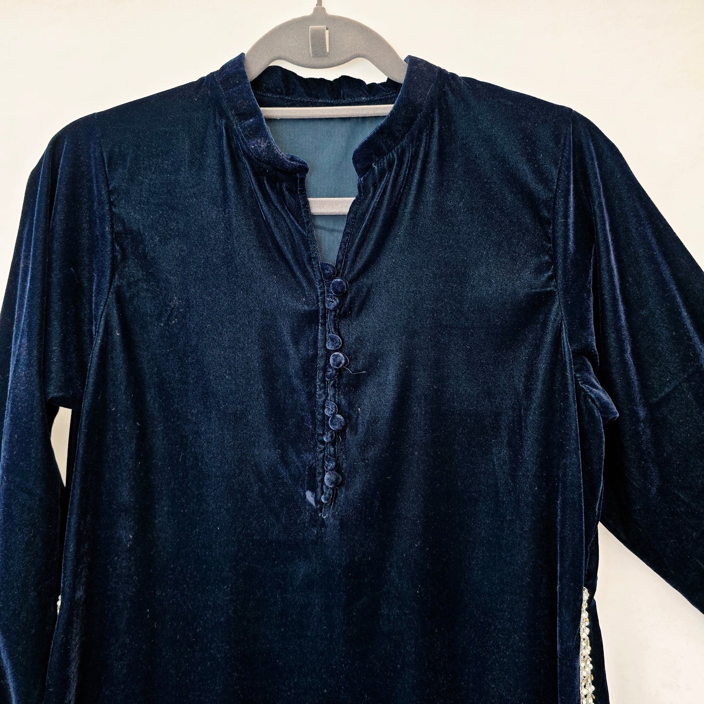 Zinc Velvet Kurta Partywear ,Winter Velvet Kameez, Designer Velvet Suit