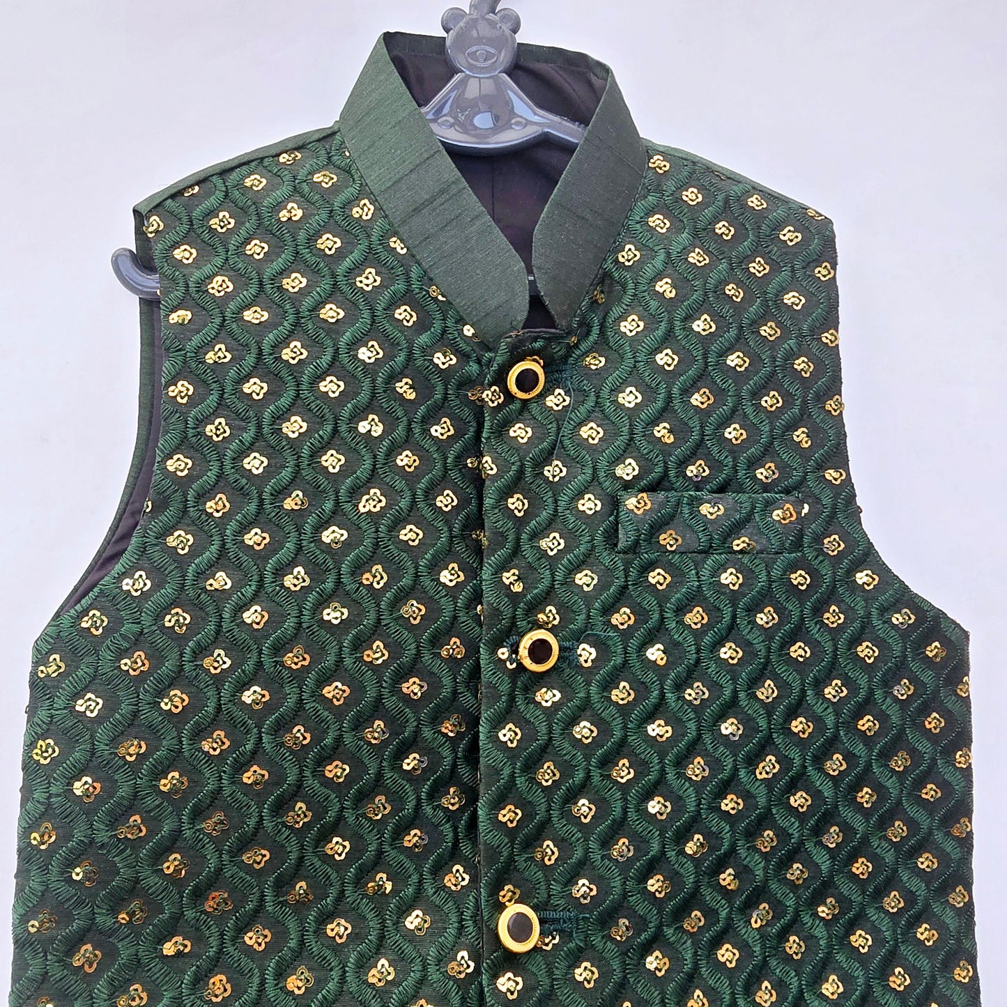 Eid ul Fitr 2024 Collection || Bottle Green Waistcoat || Pakistani/Indian Formal wear