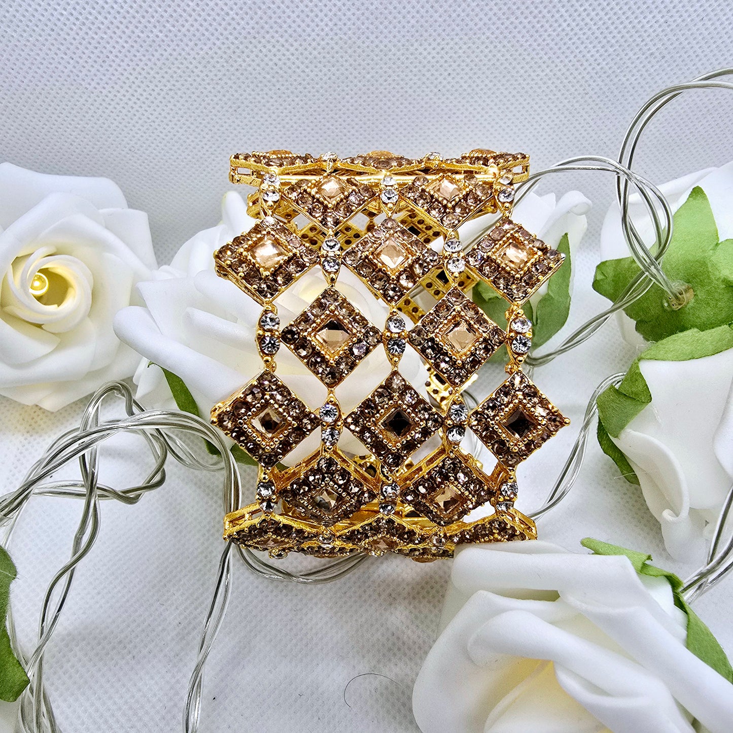 Wide Gold Openable Kara || Pakistani/ Indian/ Asian Bangle