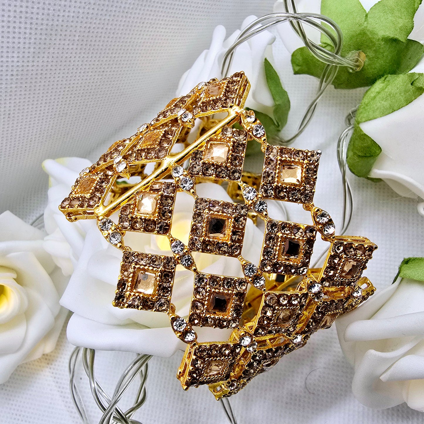 Wide Gold Openable Kara || Pakistani/ Indian/ Asian Bangle