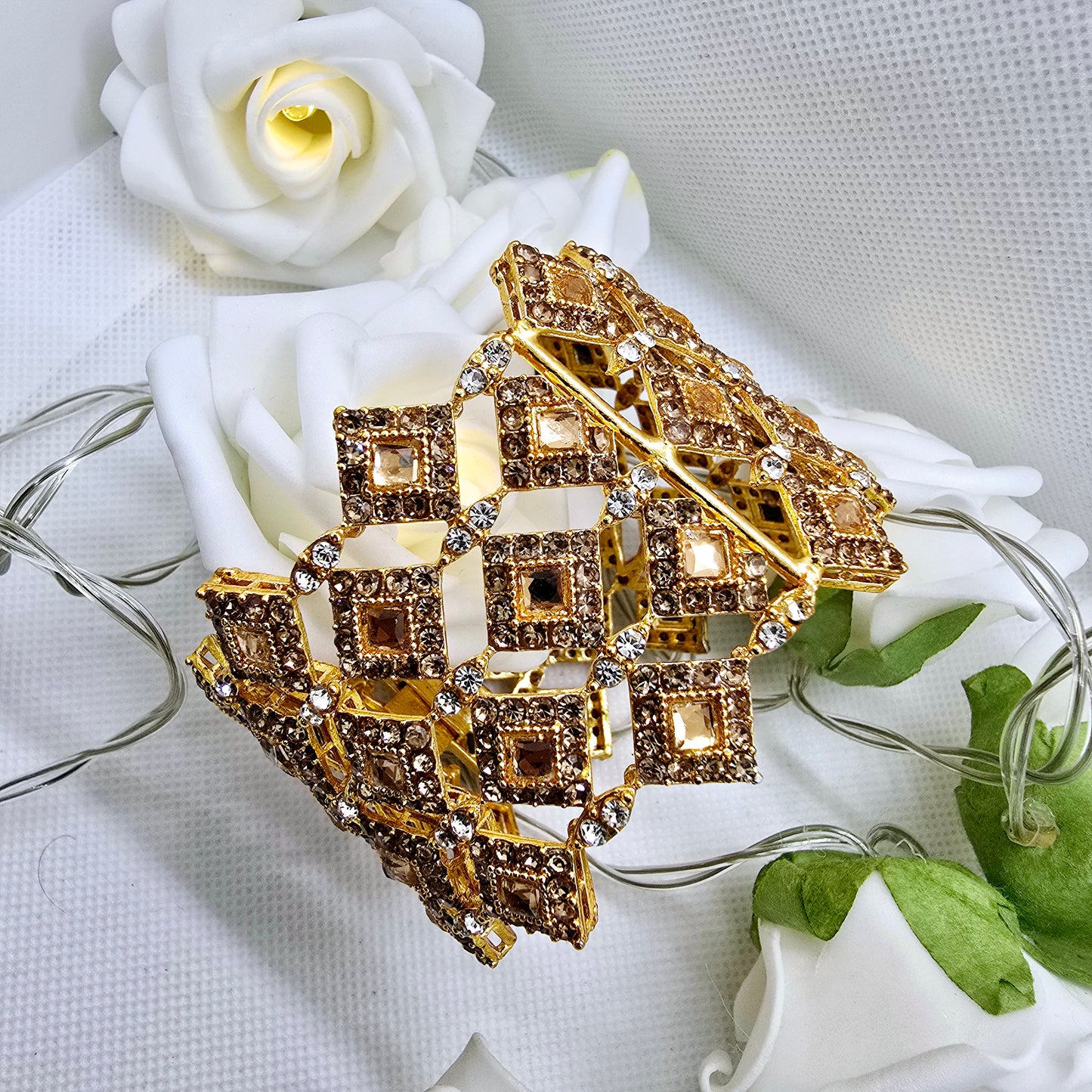 Wide Gold Openable Kara || Pakistani/ Indian/ Asian Bangle