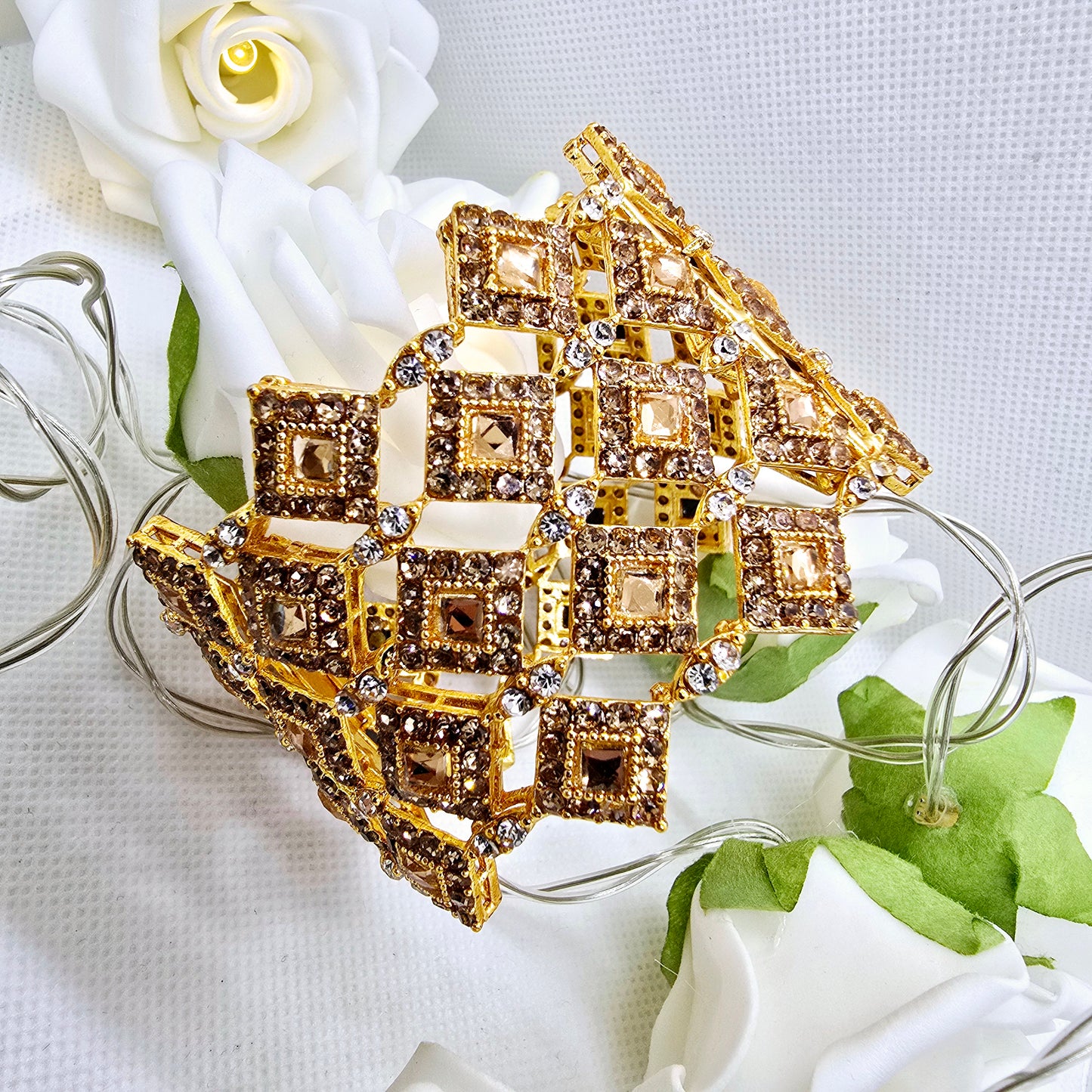 Wide Gold Openable Kara || Pakistani/ Indian/ Asian Bangle