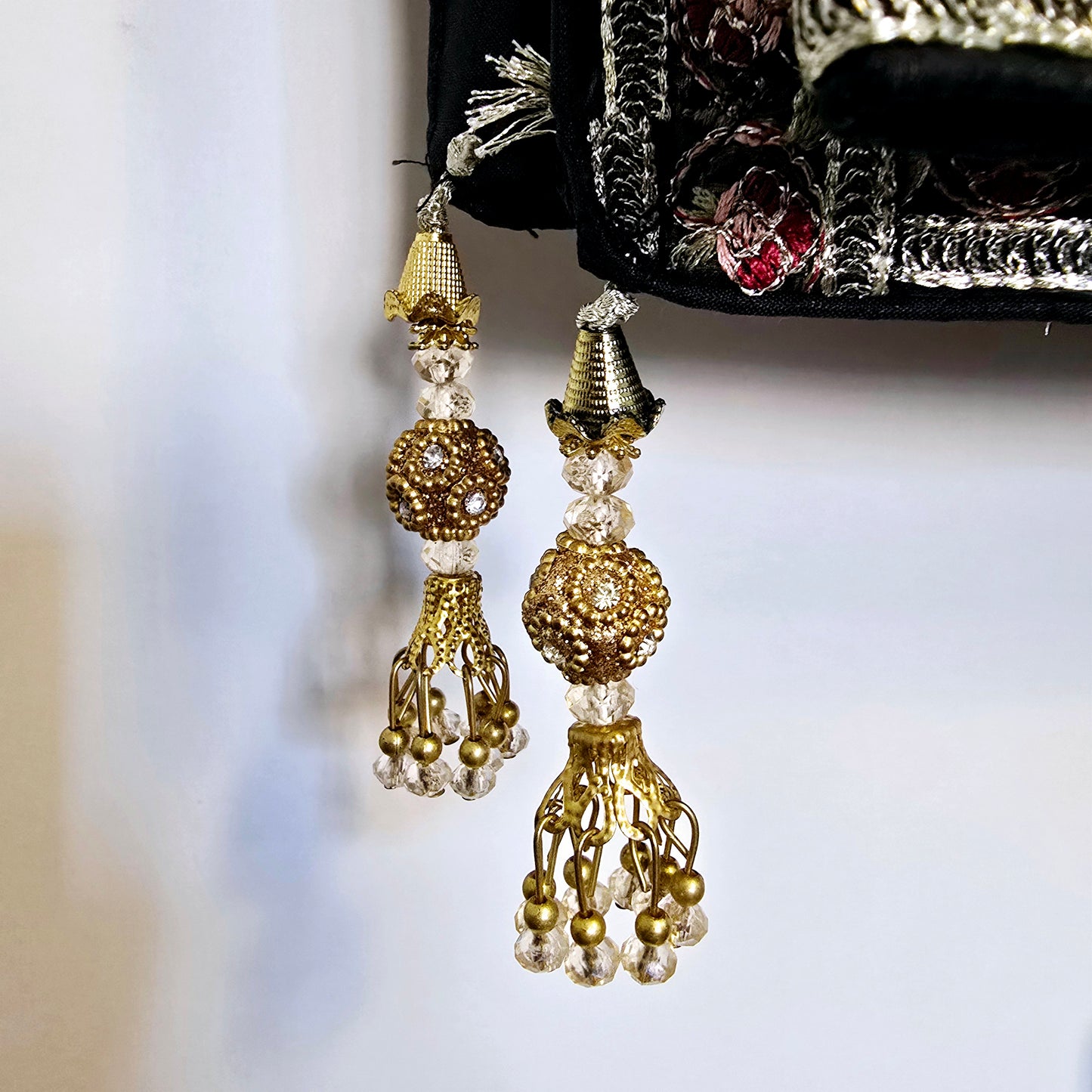 Black Full Embroidered Shawl Perfect for All Occasions