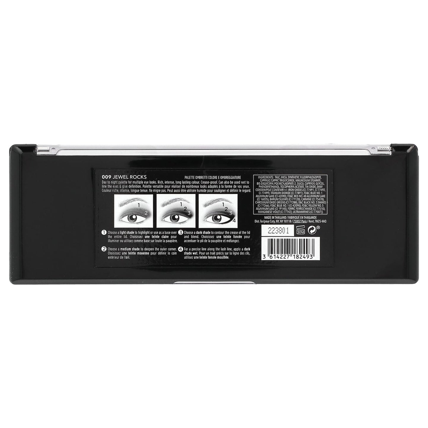 RIMMEL Magnif'eyes Eye Contouring Eyeshadow Palette Versatile Shades for Perfect