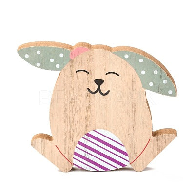 Easter Theme Natural Wood Display Decorations || Easter Spring Decoration, Easter Gift, Easter Table Decoration, Easter Sign Plaque