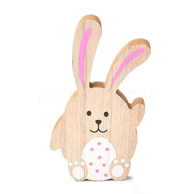 Easter Theme Natural Wood Display Decorations || Easter Spring Decoration, Easter Gift, Easter Table Decoration, Easter Sign Plaque