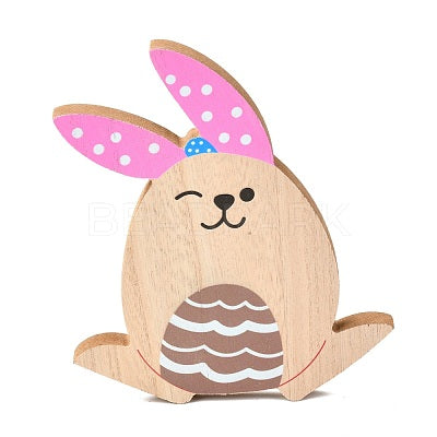 Easter Theme Natural Wood Display Decorations || Easter Spring Decoration, Easter Gift, Easter Table Decoration, Easter Sign Plaque