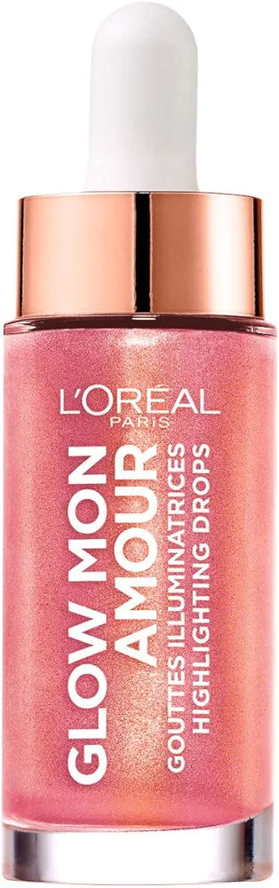 L’Oreal Paris Highlighting Drops, Glow Mon Amour Sparkling Love, Natural and Oil