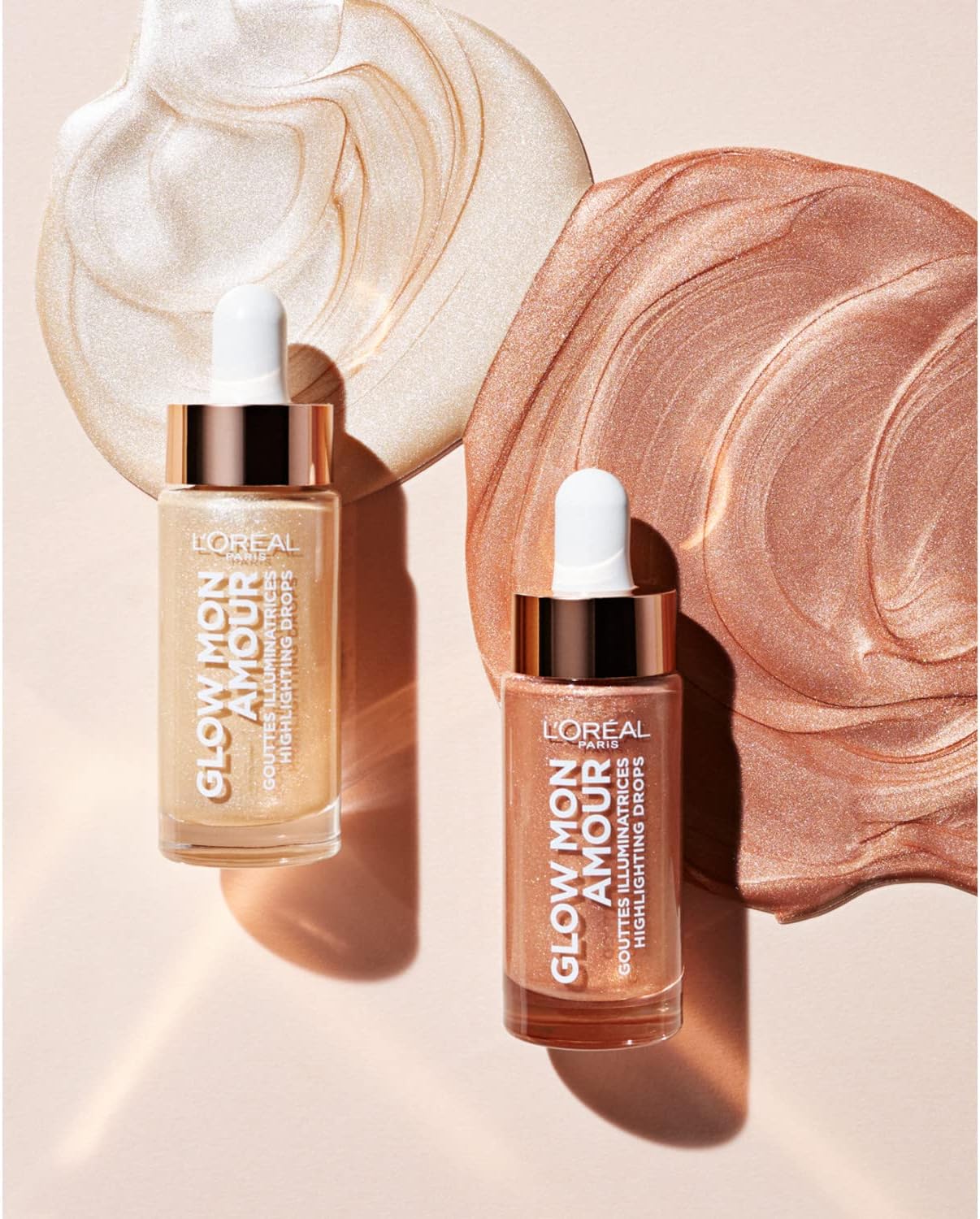 L’Oreal Paris Highlighting Drops, Glow Mon Amour Sparkling Love, Natural and Oil