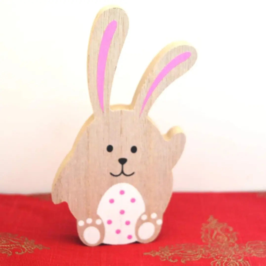 Easter Theme Natural Wood Display Decorations || Easter Spring Decoration, Easter Gift, Easter Table Decoration, Easter Sign Plaque