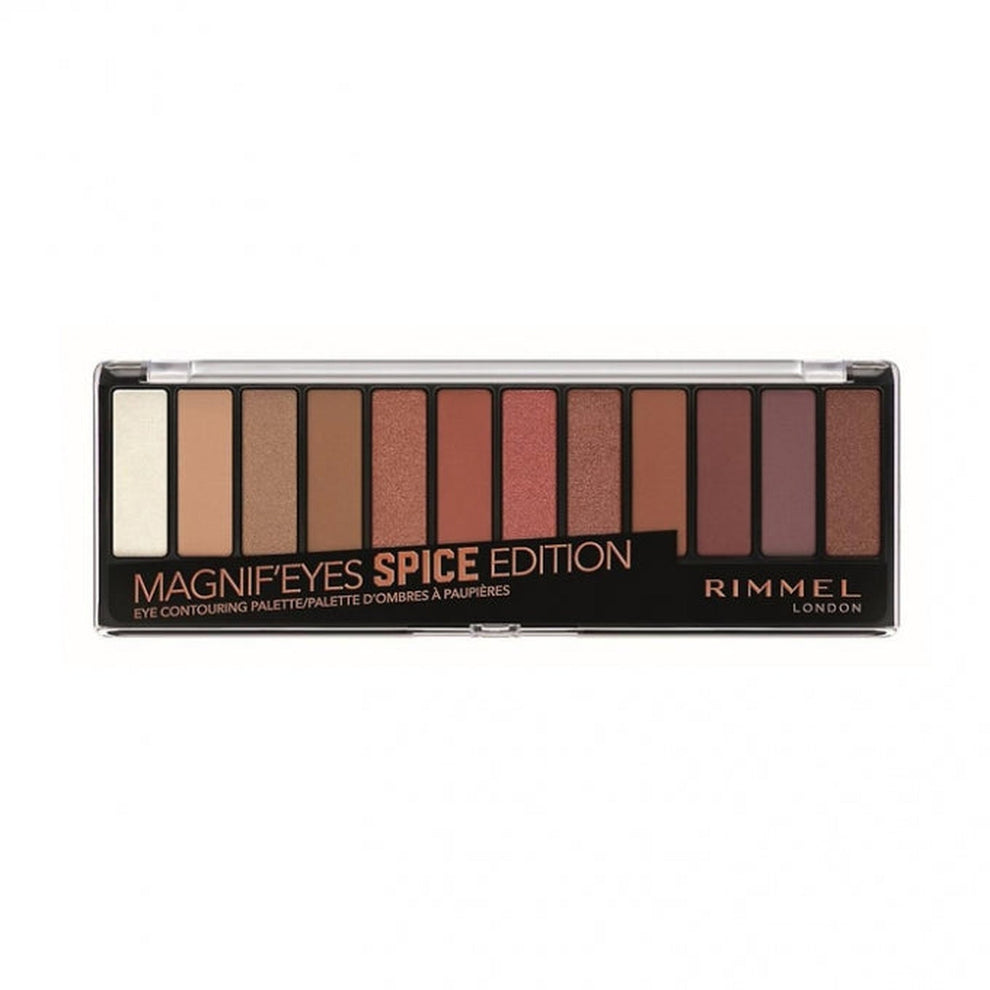 RIMMEL Magnif'eyes Eye Contouring Eyeshadow Palette Versatile Shades for Perfect