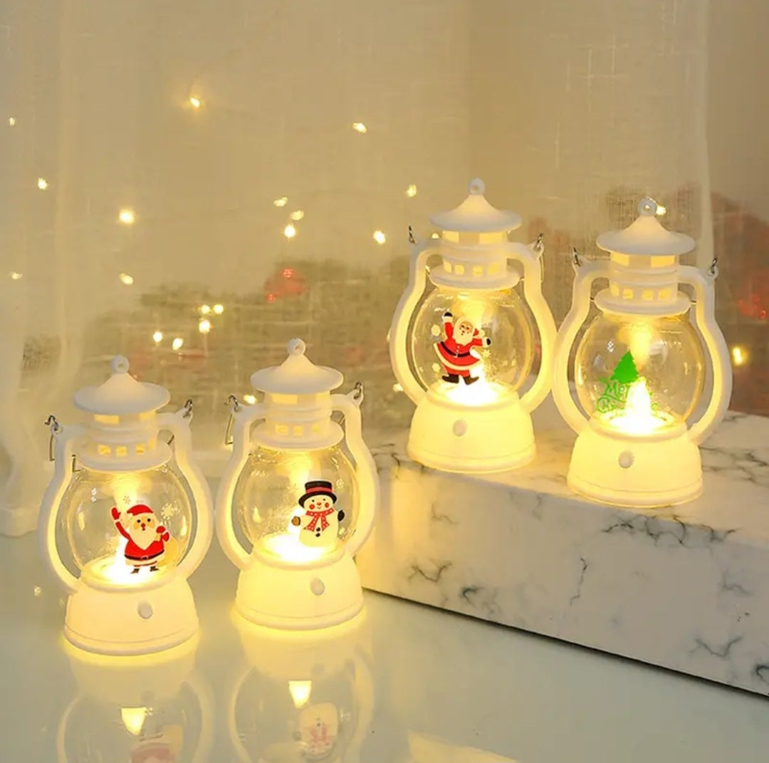 Christmas Lanterns || LED Christmas Lantern Night Lamp || 2023 Festive Hanging Lights for Xmas Decor, Perfect Holiday Gift for Loved Ones