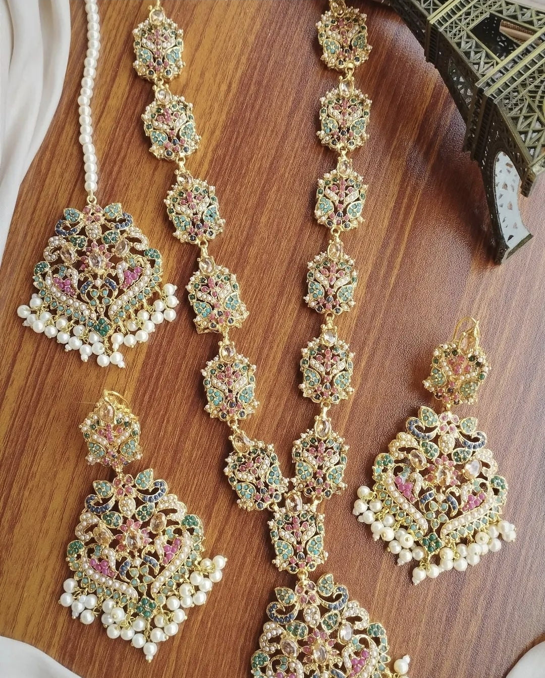 Gold Plated Rajbari Maala Set