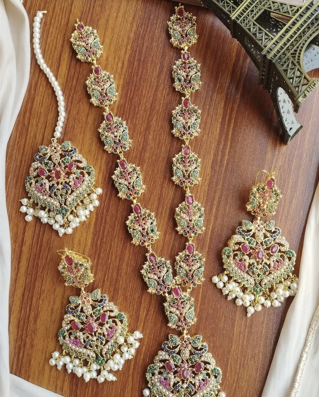 Gold Plated Rajbari Maala Set