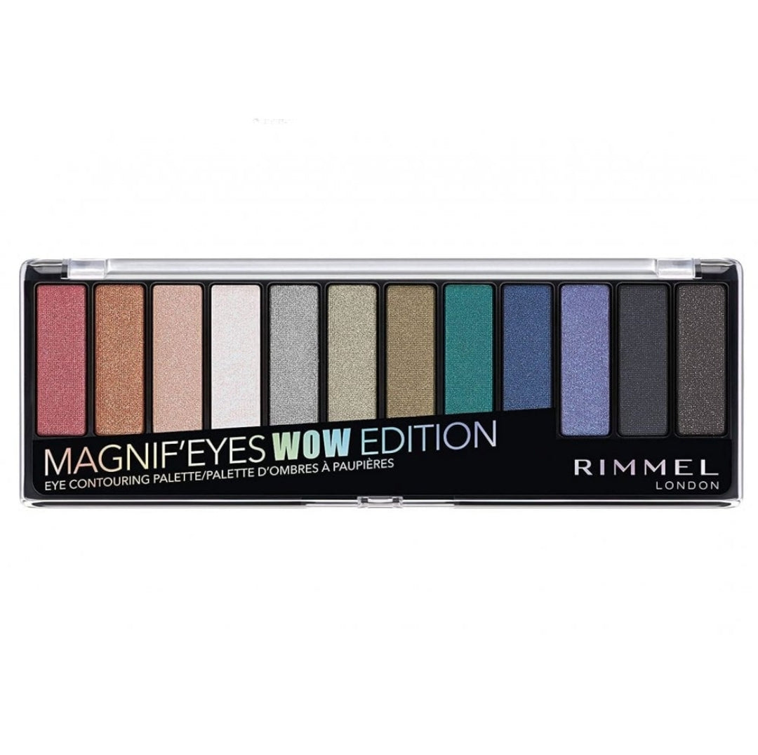 RIMMEL Magnif'eyes Eye Contouring Eyeshadow Palette Versatile Shades for Perfect