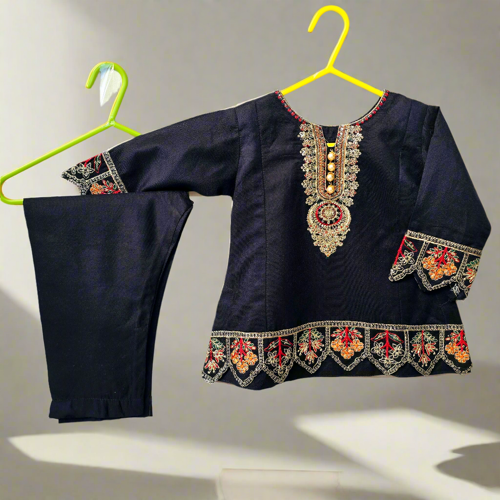 Pakistani Baby Girl Shalwar Kameez || Indian Dress Girls Afghan Dress || Kids Afghan Shalwar Kameez