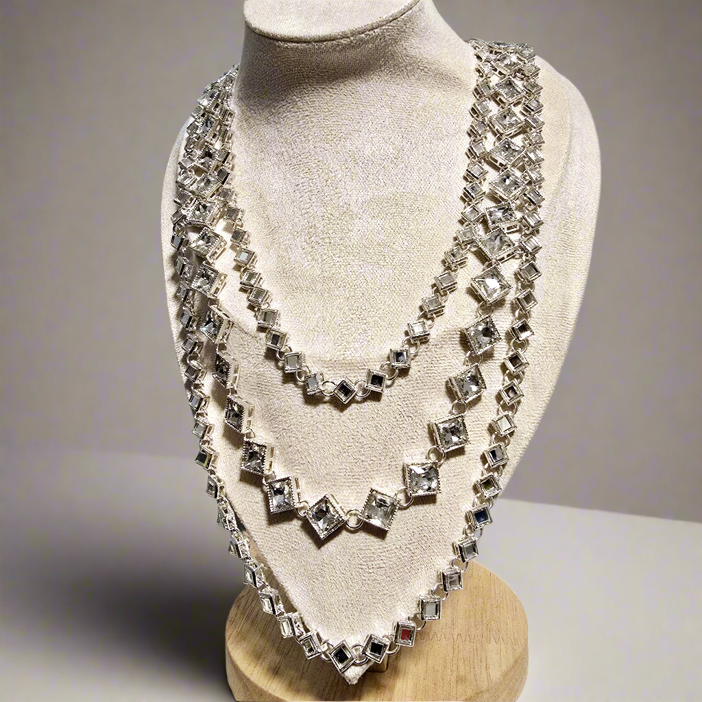 Womens Layer Necklace Gold Boho Long Chain Maala Gift