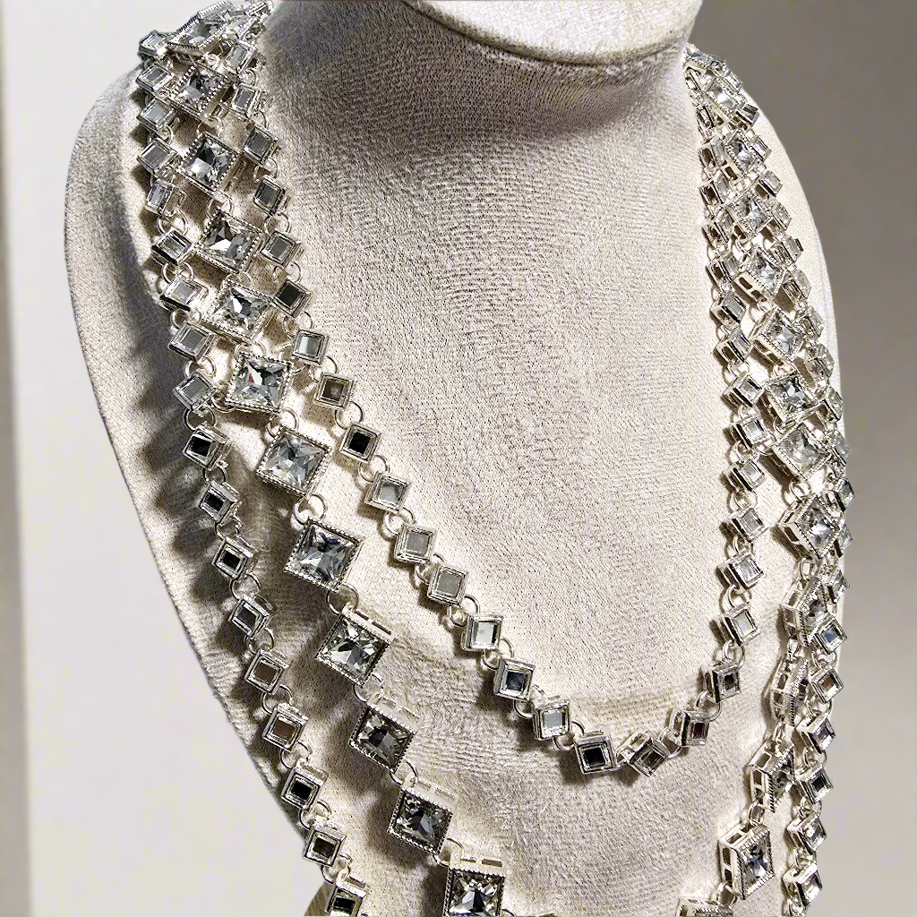 Womens Layer Necklace Gold Boho Long Chain Maala Gift