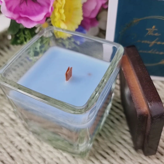 Christmas Handmade Layered Healing Candle