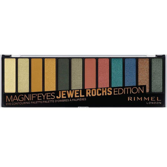 RIMMEL Magnif'eyes Eye Contouring Eyeshadow Palette Versatile Shades for Perfect