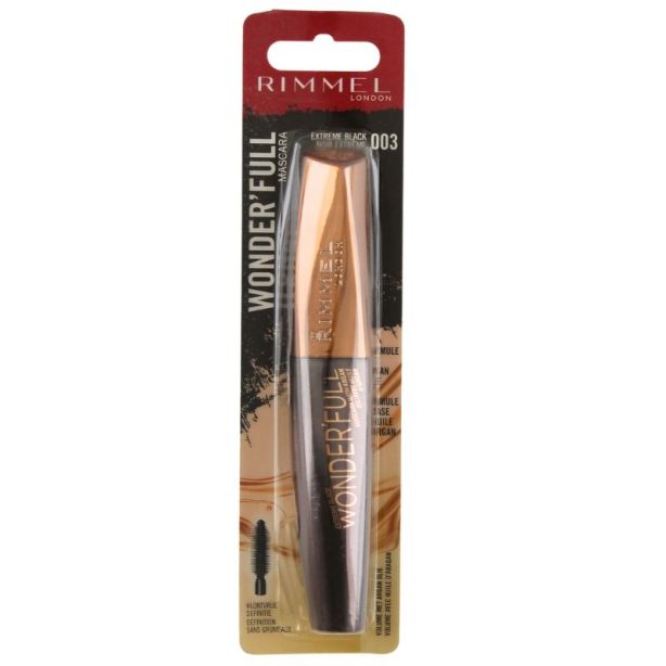 Rimmel Wonder'Full Mascara With Argan Oil *003 Extreme Black*